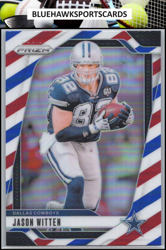 2024 Panini Prizm #80 Jason Witten Red White and Blue