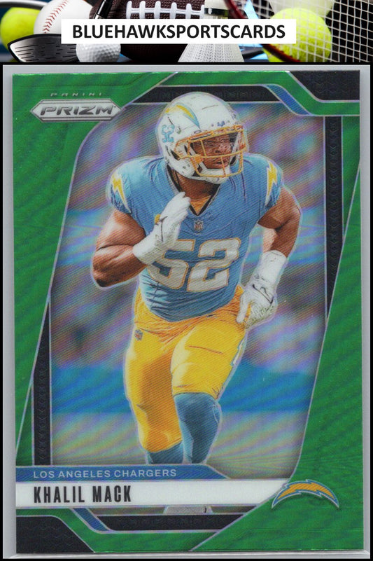 2024 Panini Prizm #162 Khalil Mack Green