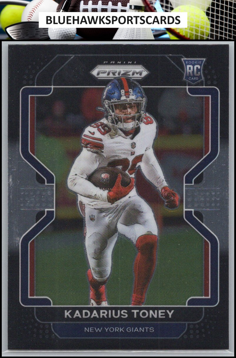 2021 Panini Chronicles #PB-11 Kadarius Toney Prizm Black