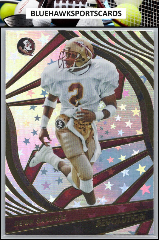 2023 Panini Chronicles Draft Picks #8 Deion Sanders Revolution Astro
