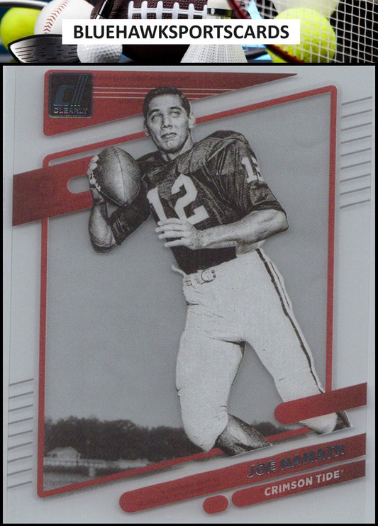 2023 Panini Chronicles Draft Picks #11 Joe Namath Clearly Donruss