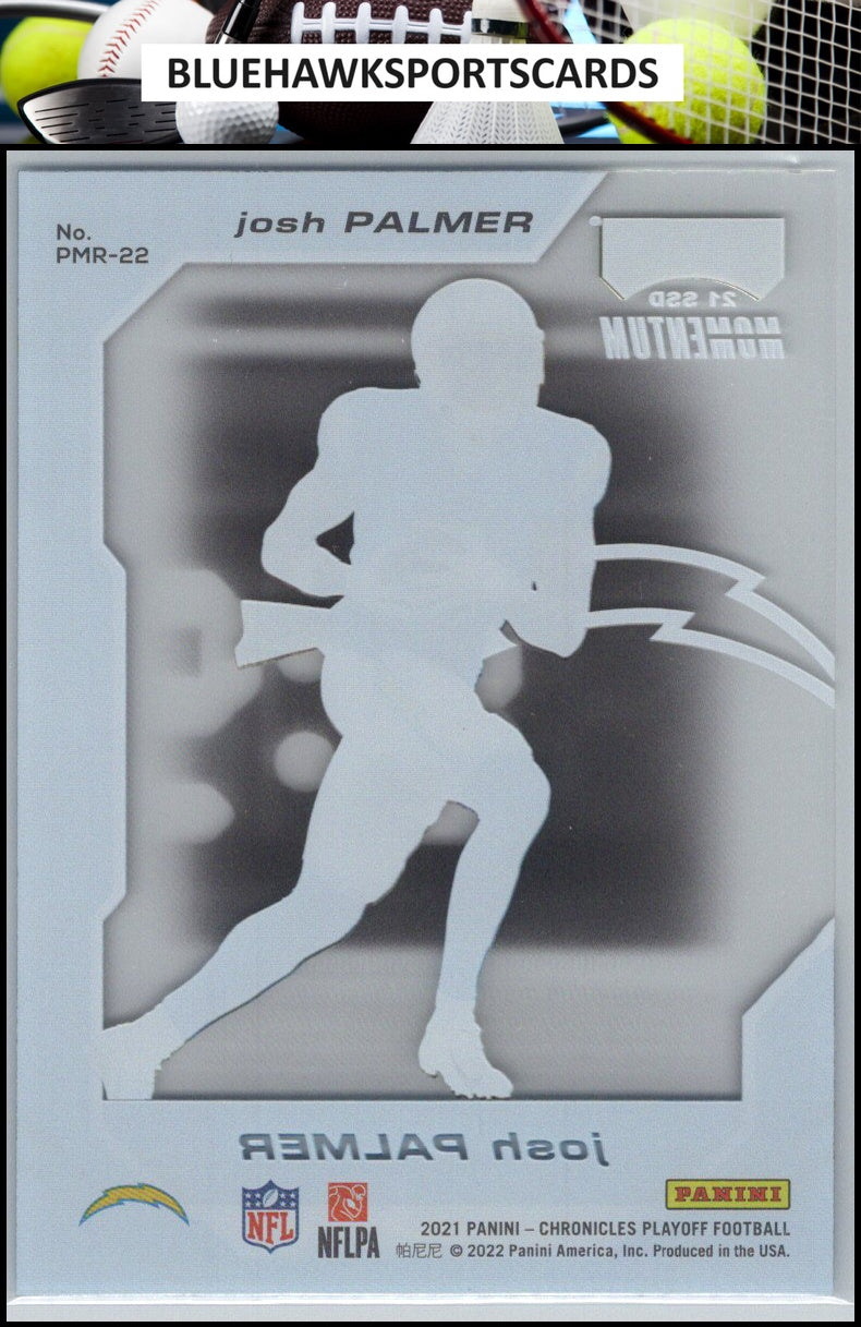 2021 Panini Chronicles #PMR-22 Josh Palmer Playoff Momentum Rookies
