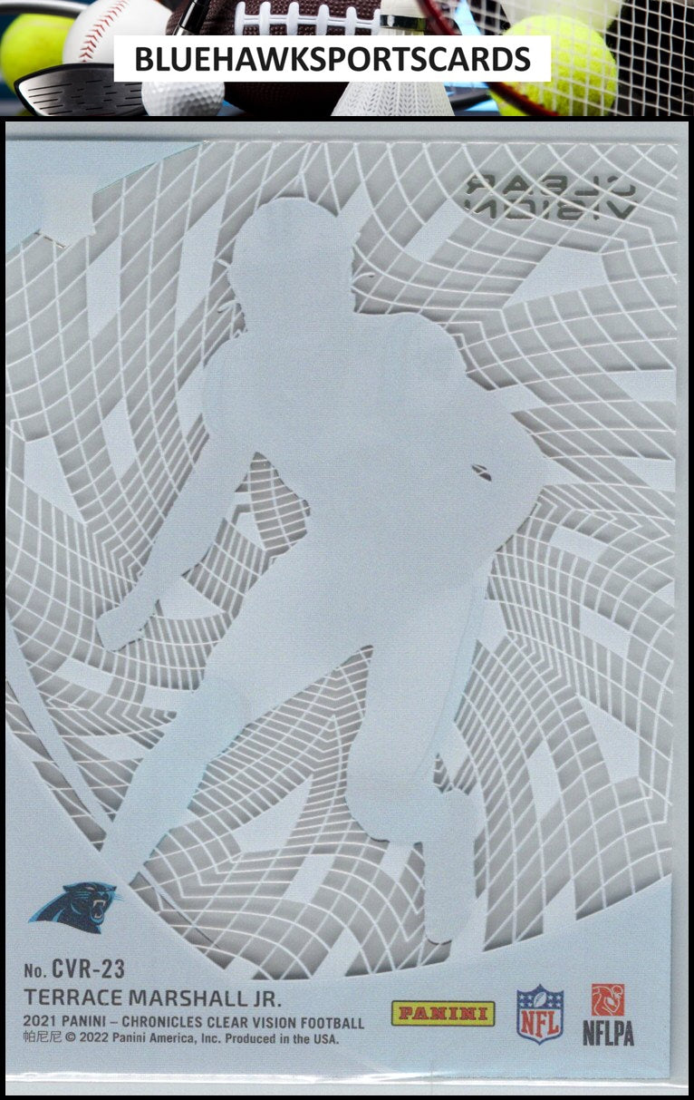 2021 Panini Chronicles #CVR-23 Terrace Marshall Jr. Clear Vision Rookies