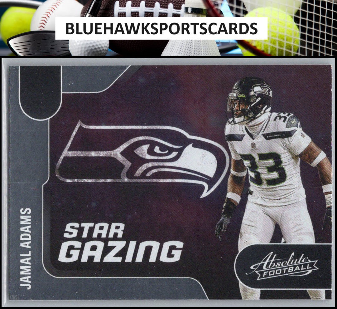 2022 Panini Absolute #SG-14 Jamal Adams Star Gazing