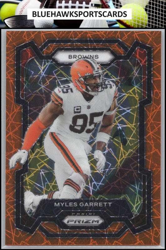2023 Panini Prizm #68 Myles Garrett Lazer