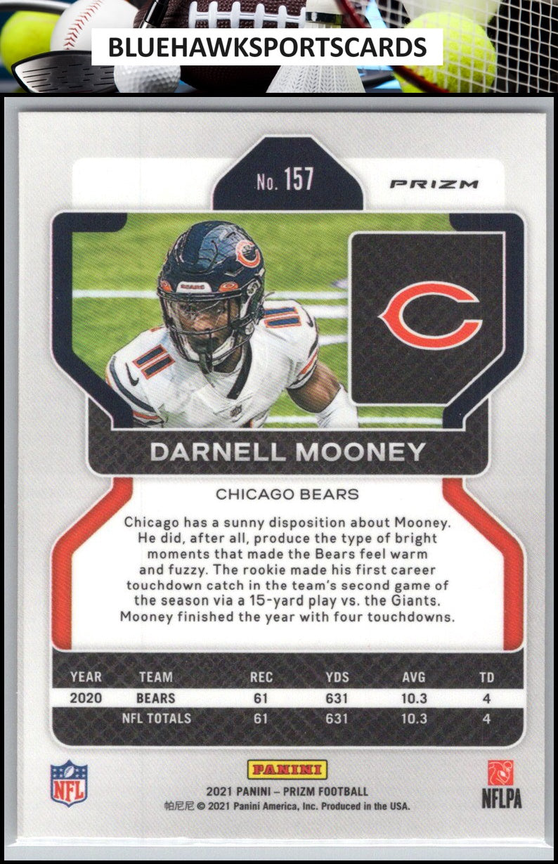 2021 Panini Prizm #157 Darnell Mooney Disco