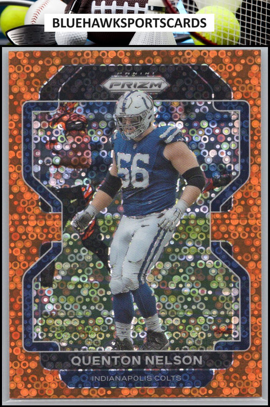 2021 Panini Prizm #23 Quenton Nelson Disco