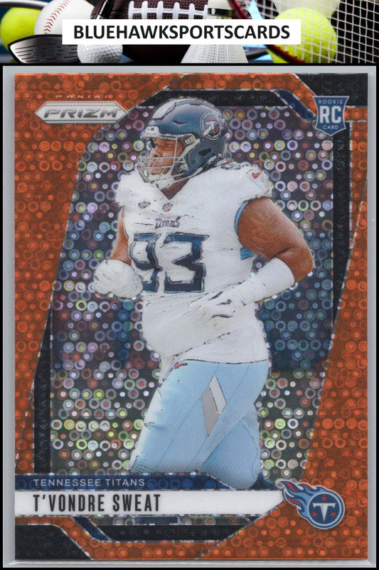 2024 Panini Prizm #394 T'Vondre Sweat Disco