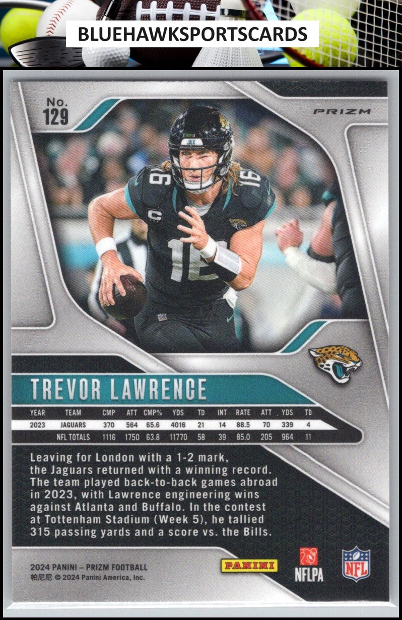 2024 Panini Prizm #129 Trevor Lawrence Disco