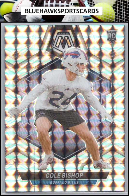 2024 Panini Mosaic #356 Cole Bishop Mosaic