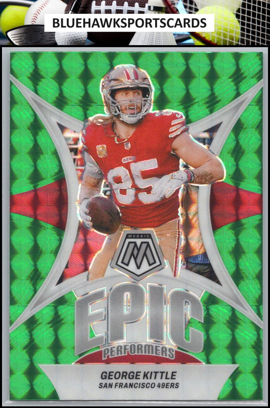 2024 Panini Mosaic #EP-GK George Kittle Epic Performers