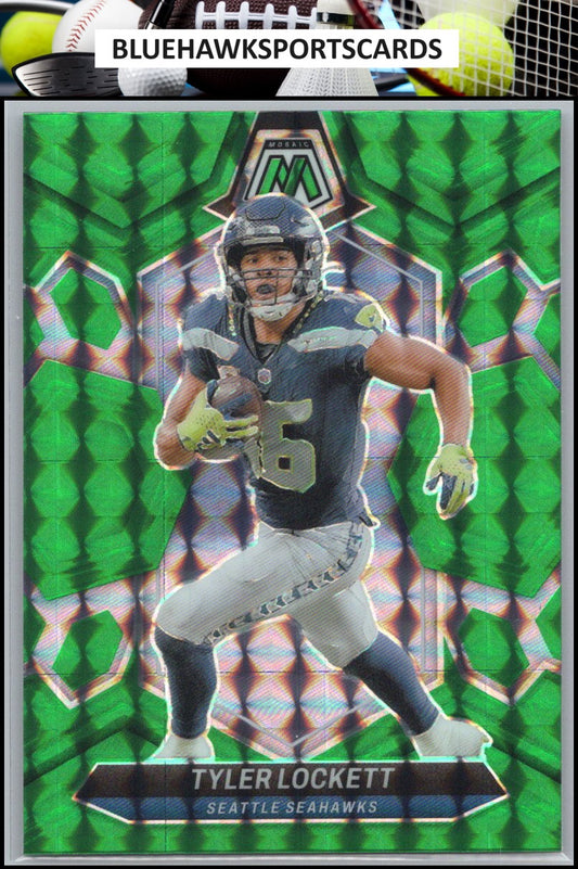 2024 Panini Mosaic #200 Tyler Lockett Mosaic Green