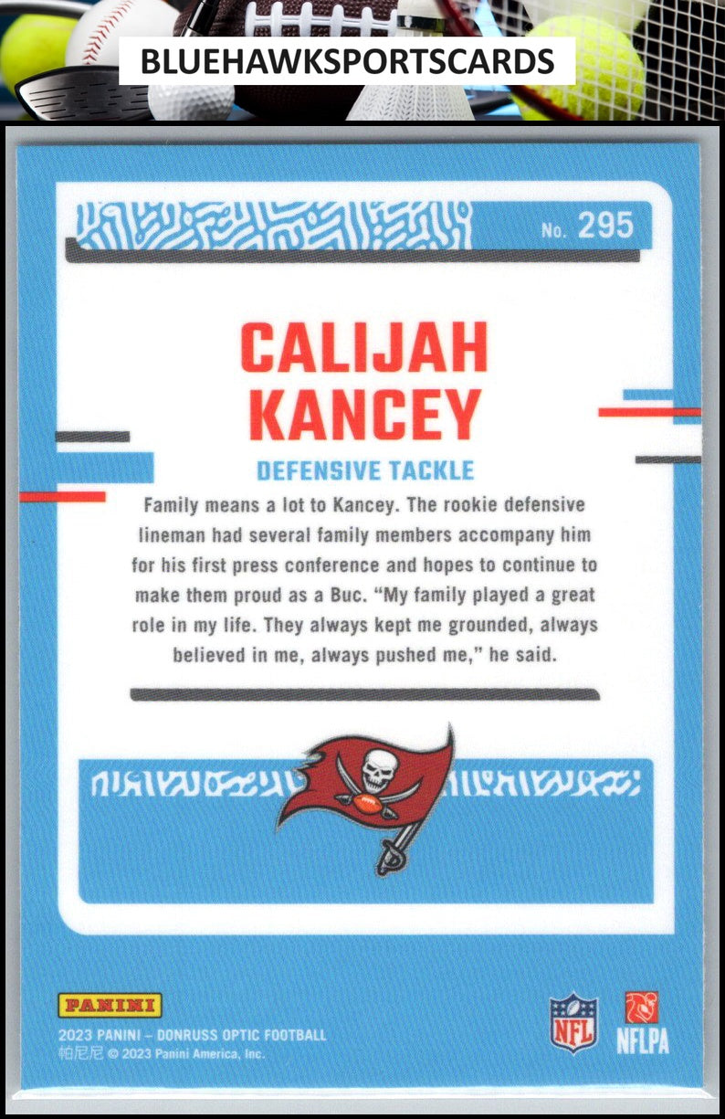 2023 Donruss Optic #295 Calijah Kancey
