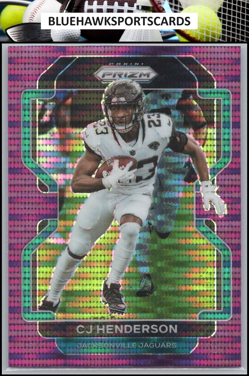 2021 Panini Prizm #18 CJ Henderson Pink