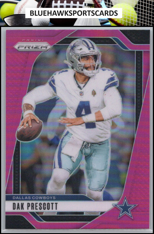 2024 Panini Prizm #73 Dak Prescott Pink