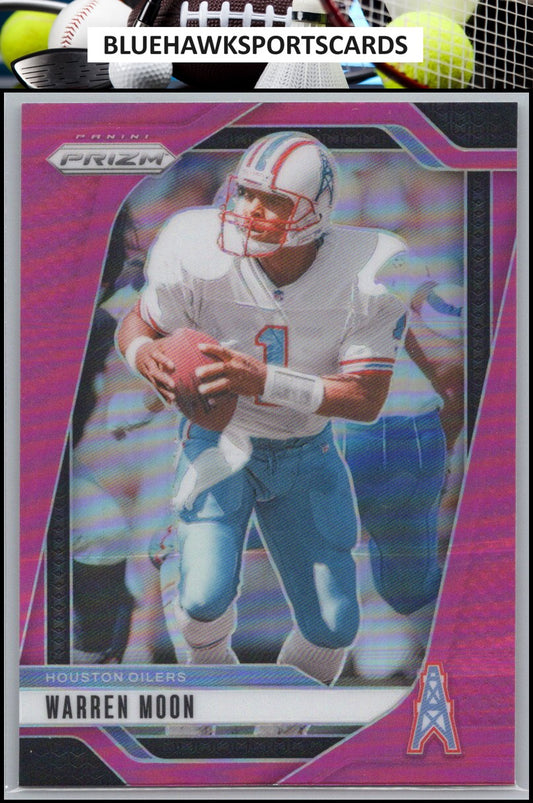2024 Panini Prizm #298 Warren Moon Pink