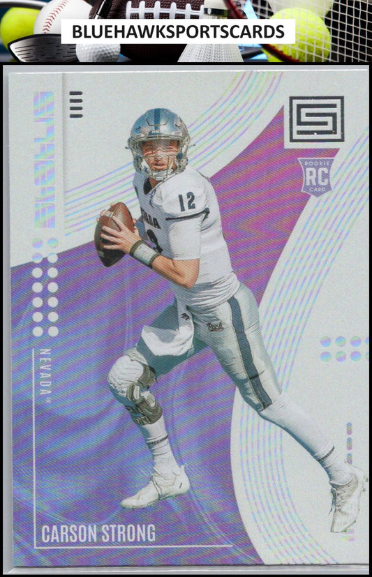 2022 Panini Chronicles Draft Picks #23 Carson Strong Status