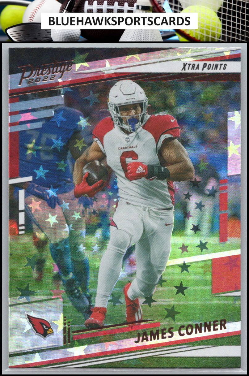 2022 Panini Prestige #9 James Conner Xtra Points Astral