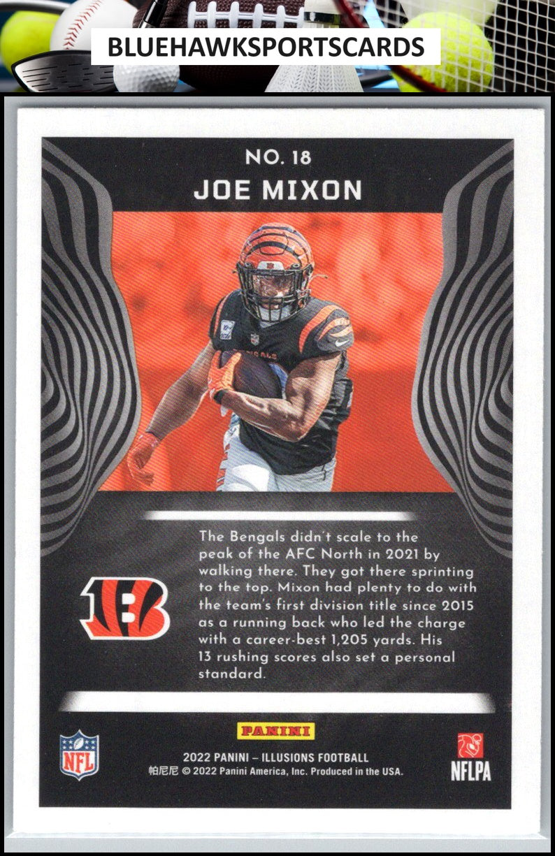 2022 Panini Illusions #18 Joe Mixon