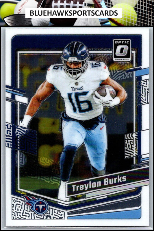 2023 Donruss Optic #194 Treylon Burks