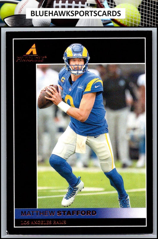 2021 Panini Chronicles #11 Matthew Stafford Pinnacle