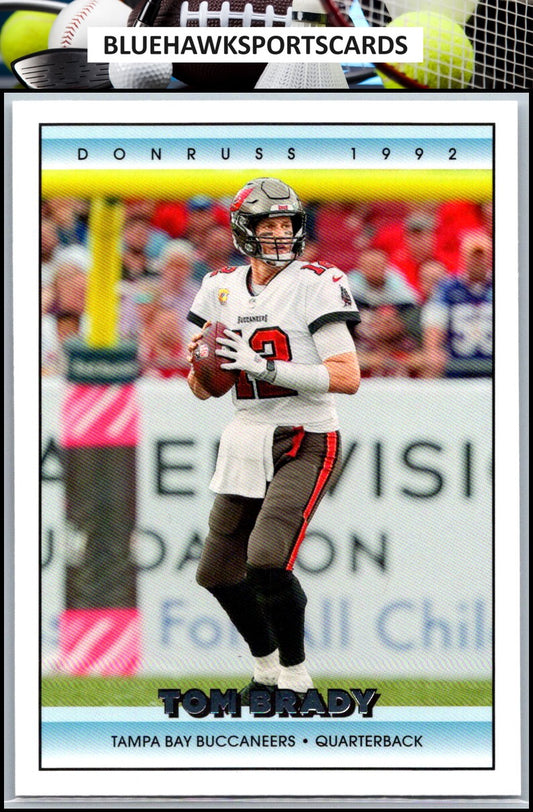 2022 Donruss #1 Tom Brady Retro 1992
