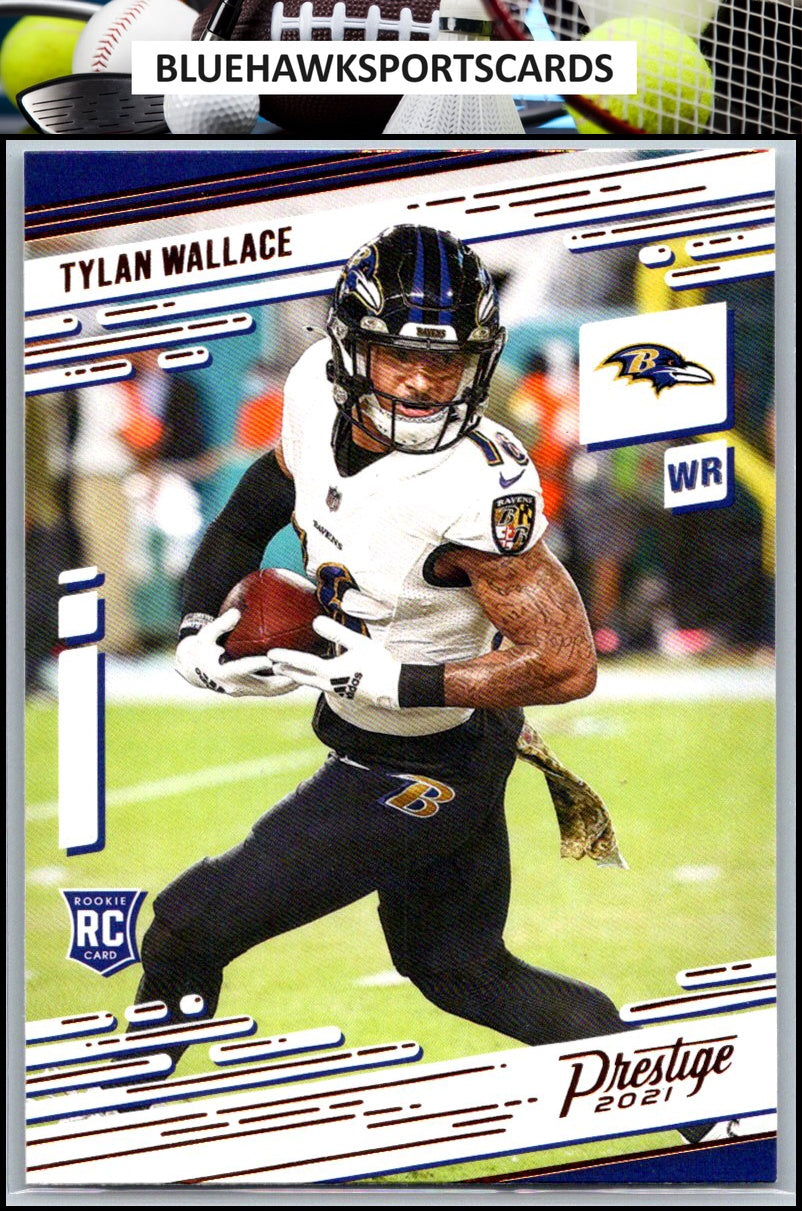 2021 Panini Chronicles #225 Tylan Wallace Prestige Rookies Update