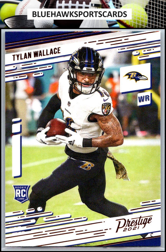 2021 Panini Chronicles #225 Tylan Wallace Prestige Rookies Update