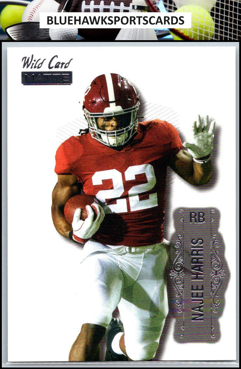 2021 Wild Card Matte White #MBC-9 Najee Harris