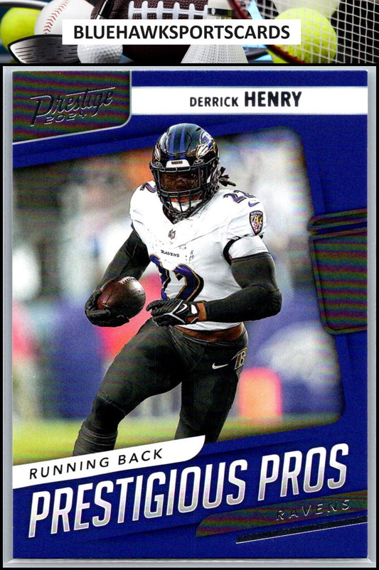2024 Panini Prestige #PP-DHY Derrick Henry Prestigious Pros