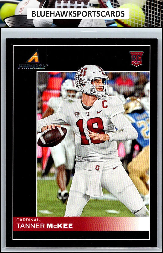 2023 Panini Chronicles Draft Picks #15 Tanner McKee Pinnacle