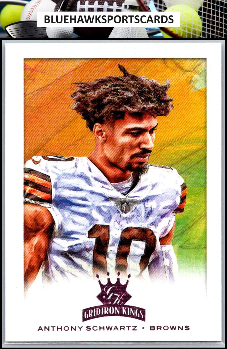 2021 Panini Chronicles #GK-34 Anthony Schwartz Gridiron Kings