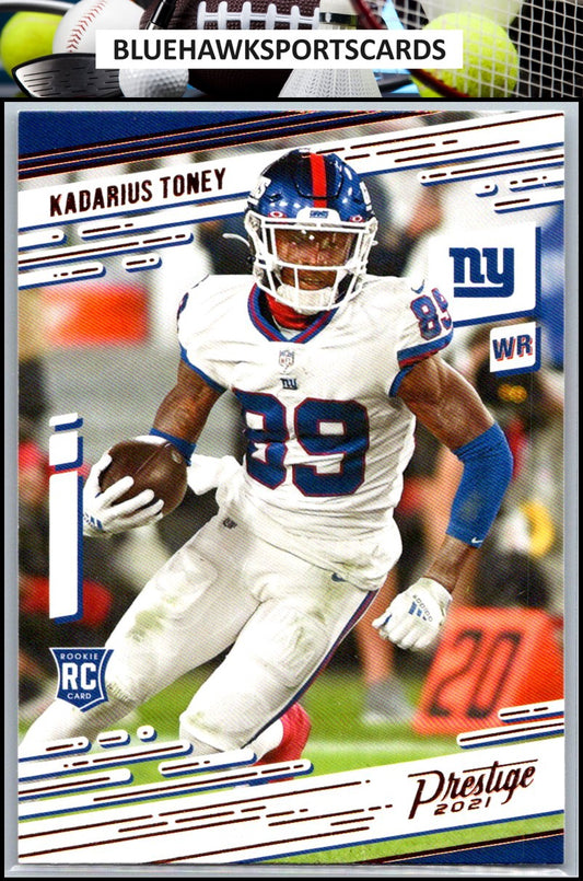 2021 Panini Chronicles #214 Kadarius Toney Prestige Rookies Update