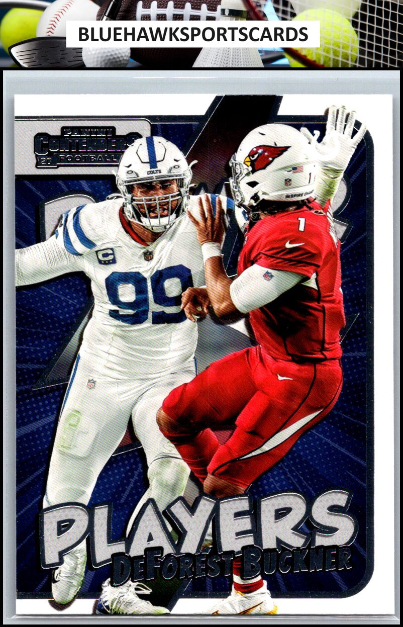 2022 Panini Contenders #PWR-DBU DeForest Buckner Power Players