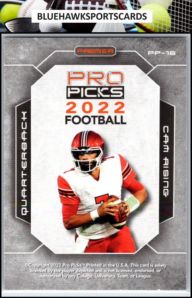 2022 Pro Picks Premier #PP-16 Cam Rising