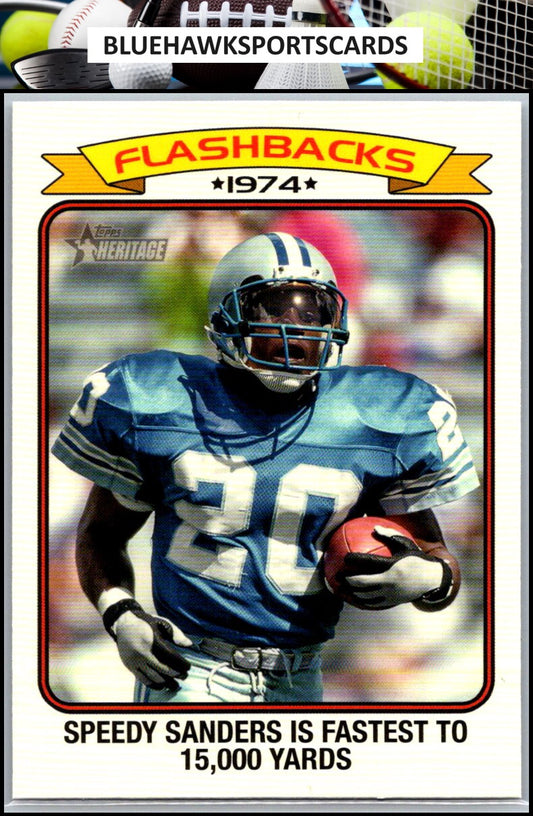 2023 Topps Composite #FF-11 Barry Sanders Football Flashbacks