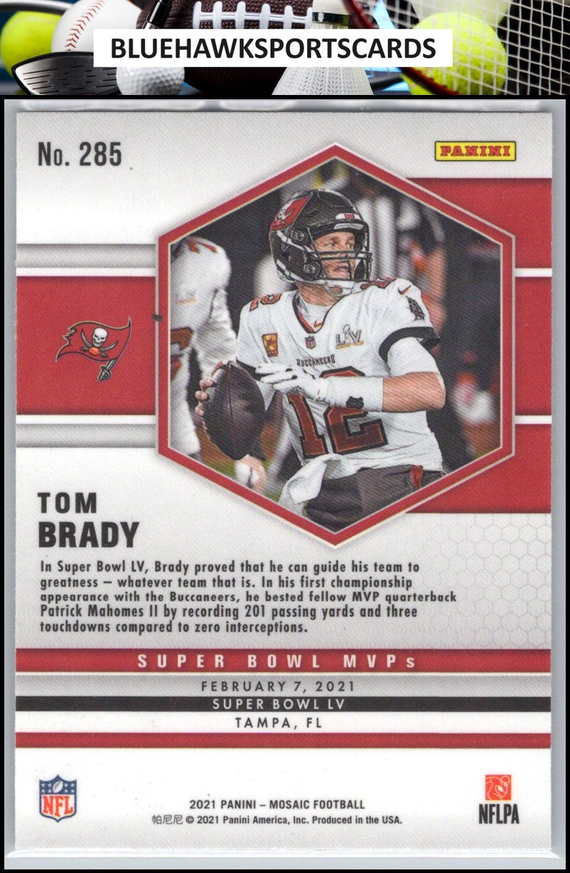 2021 Panini Mosaic #285 Tom Brady