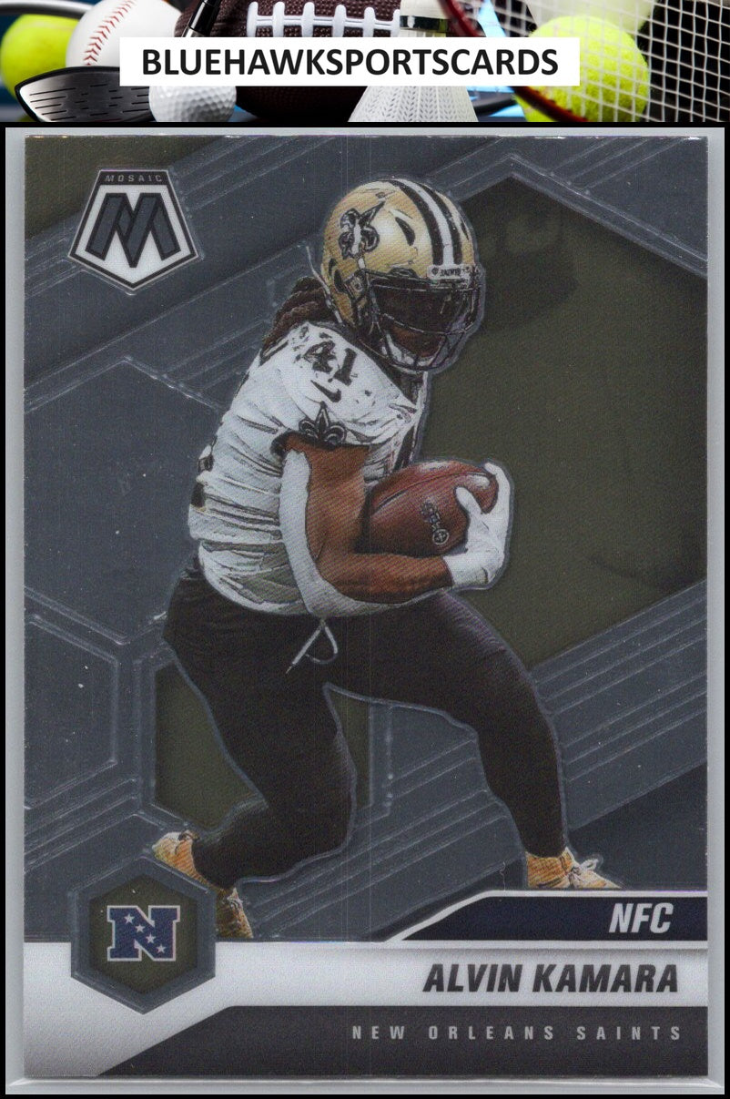 2021 Panini Mosaic #213 Alvin Kamara