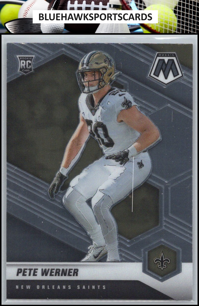 2021 Panini Mosaic #367 Pete Werner