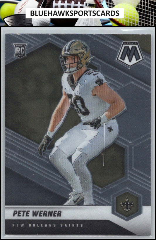 2021 Panini Mosaic #367 Pete Werner