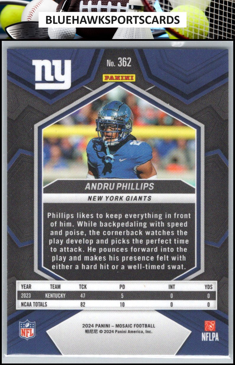 2024 Panini Mosaic #362 Andru Phillips