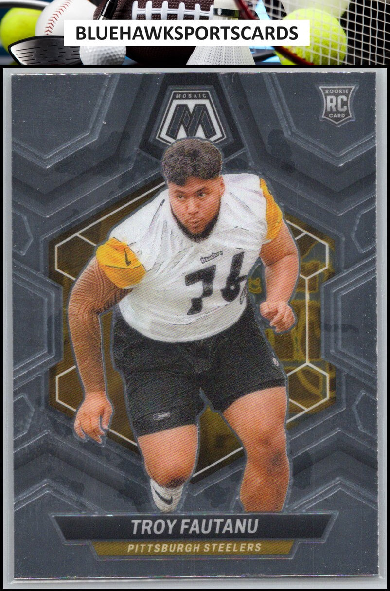 2024 Panini Mosaic #320 Troy Fautanu