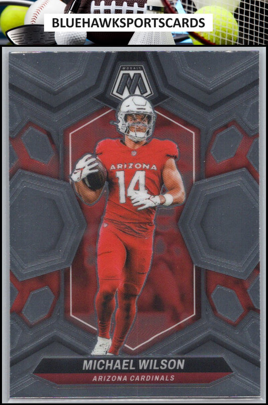 2024 Panini Mosaic #3 Michael Wilson