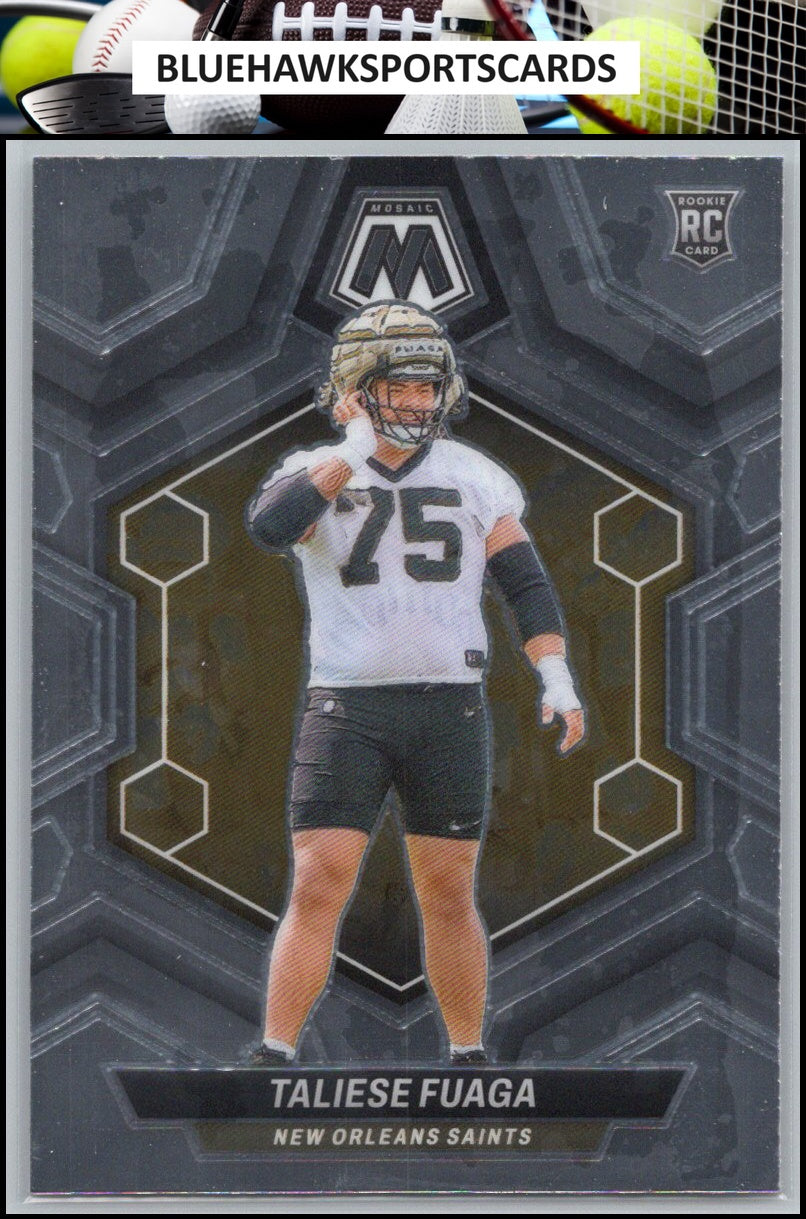 2024 Panini Mosaic #314 Taliese Fuaga