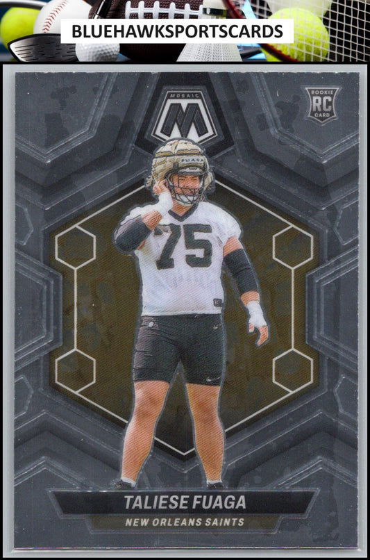 2024 Panini Mosaic #314 Taliese Fuaga