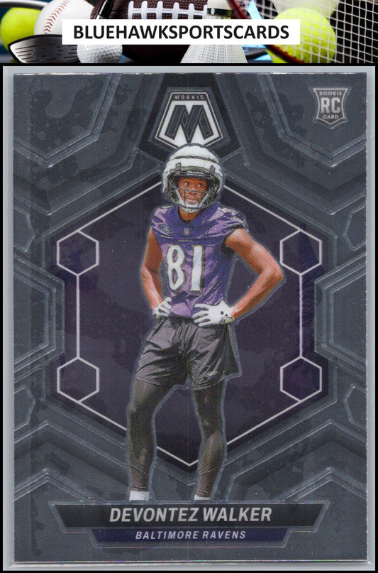 2024 Panini Mosaic #381 Devontez Walker