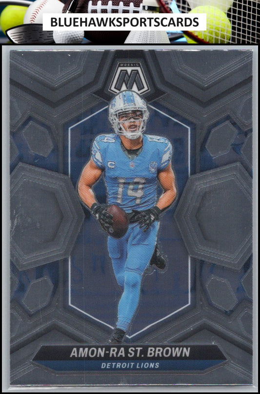 2024 Panini Mosaic #74 Amon-Ra St. Brown