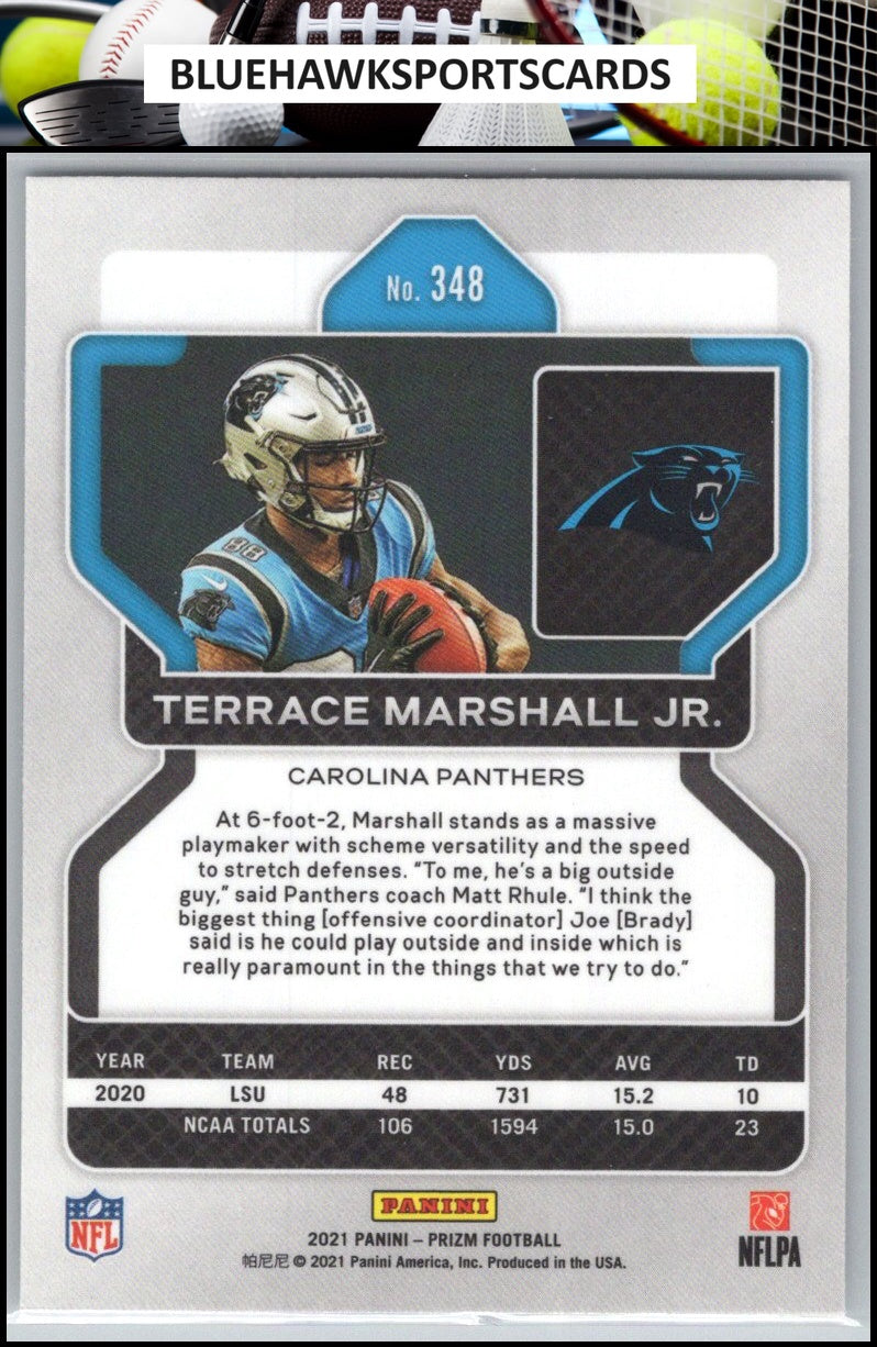 2021 Panini Prizm #348 Terrace Marshall Jr.