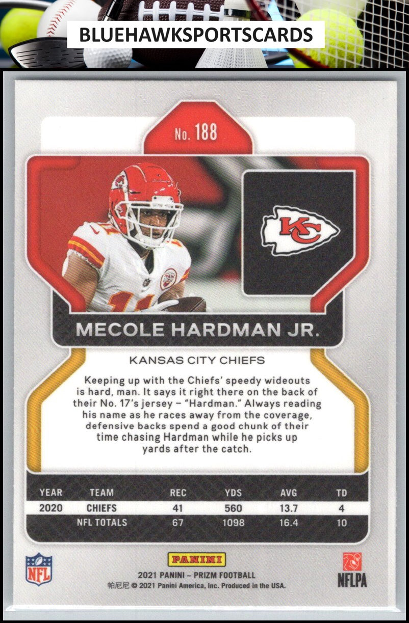 2021 Panini Prizm #188 Mecole Hardman Jr.