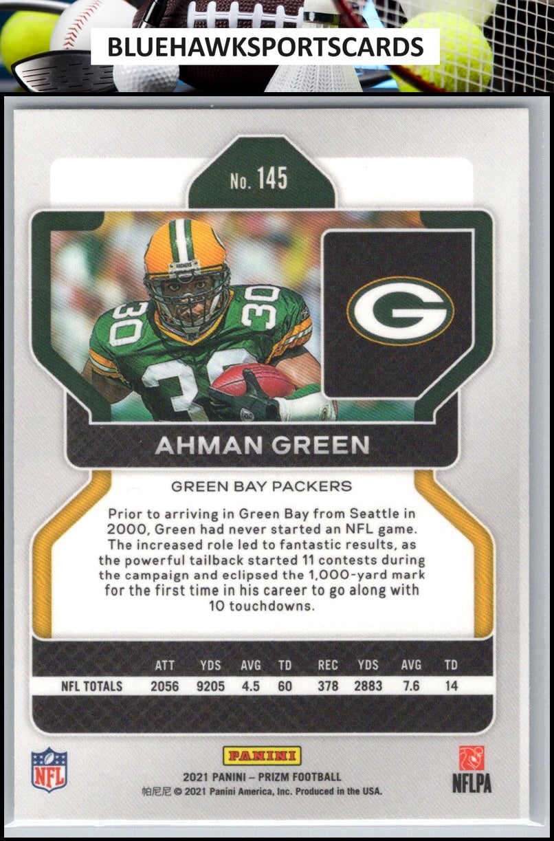 2021 Panini Prizm #145 Ahman Green
